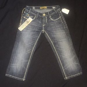 Mek USA Denim khora Capri pants size 23